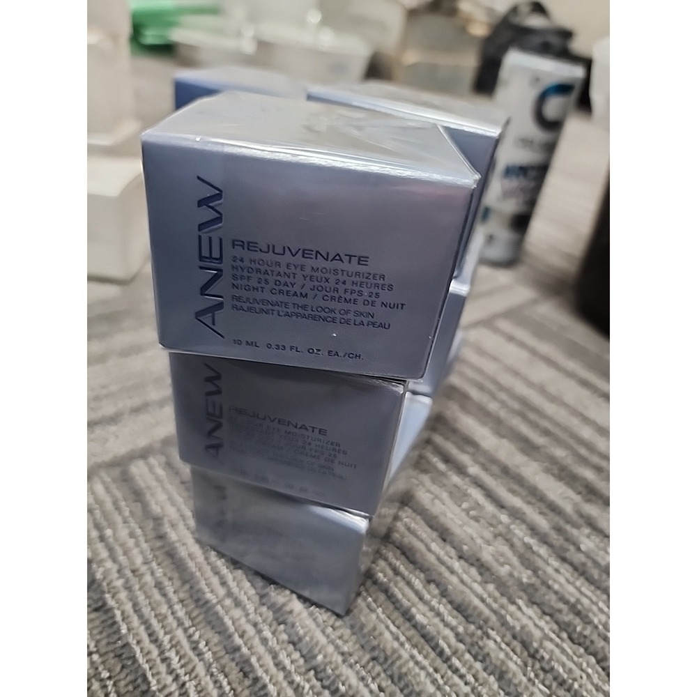 New Sealed AVON Anew REJUVENATE 24 Hour Eye Moisturizer 0.33 oz. SPF 25